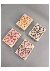 Handmade <b>White</b> Marble Inlay Jewelry <b>Box</b> with Gemstone Floral Art Luxury Decorative Stone <b>Gift</b> <b>Box</b> - Product Image 3