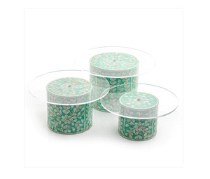 Classic Metal <b>Cake</b> <b>Stand</b> Holder For Bakery Display Pastry Platter Fruit Tray Sweet Treats Decorative Dining Table Decor - Product Image 1