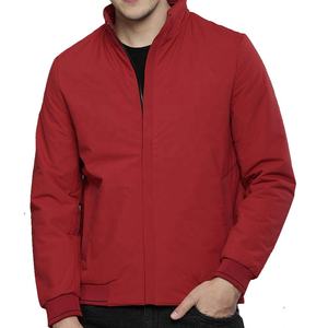 Chaqueta cortavientos informal de moda para hombre, chaqueta Bomber de alta calidad, ropa de calle, chaqueta universitaria de talla grande de poliéster liso con letras - Product Image 1