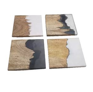 Factory Supply <b>Coaster</b> Wholesale Bulk Blank Enamel Print <b>Wooden</b> <b>coaster</b> Custom logo Sublimation Round square Drinks Cup <b>coaster</b> - Product Image 1