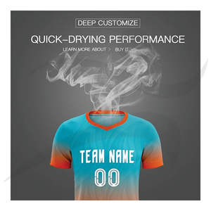 Véritables maillots de l'équipe de club AC de qualité thaïlandaise Version de fan de joueur personnalisée Maillot de football de Barcelone Maillot de football - Product Image 4