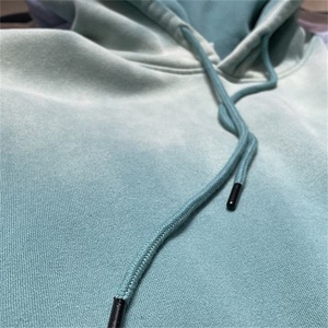 Sudaderas con capucha de forro polar de invierno extragrandes, personalizadas, con efecto desgastado y lavado ácido, de 500 g/m², de algodón/poliéster, talla grande, de peso pesado, estilo pullover, con efecto desgastado - Product Image 5