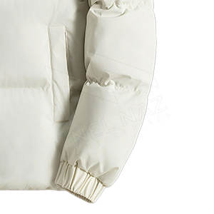 Nouvelle veste polaire d'hiver à impression personnalisée et décontractée vestes gonflées légères - Product Image 5