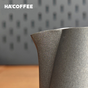 Pembuat Kopi Latte dengan Corong Tuang, Logo Kustom, Bahan Stainless Steel 304, Pitcher Susu untuk Barista - Product Image 3