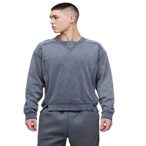 Sudadera de Hombre de Otoño Transpirable con Logotipo Bordado en 3D Personalizado de Estilo Moderno - 100% Algodón Antibolitas Disponible en Varios Colores - Product Image 1