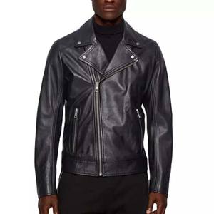 Vestes en cuir pour hommes, design personnalisé, produit à succès, vêtements d'hiver, tissu 100% cuir, nouveau style, veste pour hommes de la rue principale, 2025 - Product Image 1