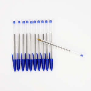 Commercio all'ingrosso 1.0mm penna a sfera per la scuola & ufficio Design classico di qualità con corpo in plastica personalizzabile Logo penna - Product Image 3