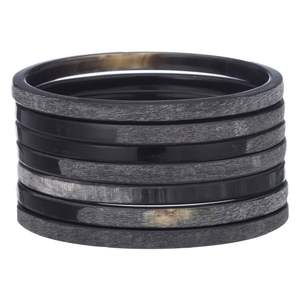 Bracelets et joncs en corne de buffle style animalier antique, faits à la main, étanches, vente en gros, bijoux HF CRAFTS - Product Image 6