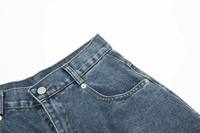 Jeans en denim délavé vintage OEM pour hommes - Respirant et écologique pour les saisons été/automne/hiver - Échantillon gratuit disponible