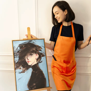 ผ้ากันเปื้อนทำอาหารแบบไม่มีแขน รุ่น BEAM ผลิตจากโพลีเอสเตอร์ 100% ปรับแต่งได้ ดีไซน์เชือกผูกด้านหลัง มีกระเป๋าด้านหน้า ระบายอากาศได้ดี เป็นมิตรกับสิ่งแวดล้อม ผลิตจากวัสดุไม่ถักทอ - Product Image 2