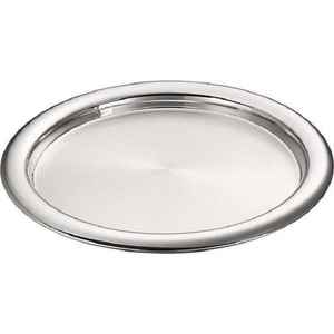 New Design Stainless Steel with Brass Handle <b>Mirror</b> Polished Wholesale Oval Shape Dinnerware Serving Tray - Product Image 2