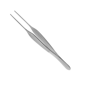 Pinzas Adson MEDIHEAL Hechas a Medida, Acero Inoxidable Alemán, Manuales, Rectas, Puntas Serradas, Mango Plano, 6 Pulgadas, Cirugía Plástica, ORL - Product Image 6