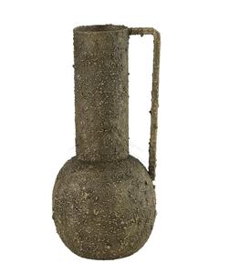 Jarrón de Metal con Textura Dorada Moderna, Estilo Nórdico, Maceta de Hierro, Jarra Decorativa Antigua para Centro de Mesa de Boda o Hogar - Product Image 6