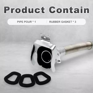 Bec verseur d'huile flexible à long nez pour tuyau en acier avec jerrycan gask - Product Image 4