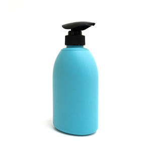 Bouteille de lotion en plastique pour le corps souple noir de luxe de haute qualité de 500ml avec joint de pompe à mousse Emballage cosmétique de luxe unique en gros - Product Image 3