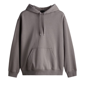 เสื้อฮู้ดดี้ผู้หญิงทรงตรงโอเวอร์ไซส์ ผ้าถักเนื้อนุ่ม ระบายอากาศได้ดี ใส่ได้ทุกฤดู - Product Image 1
