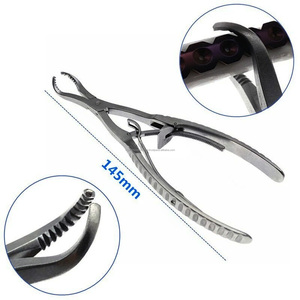 คีมจับกระดูกแบบล็อคตัวเอง ปลายแหลม ทำจากเหล็กกล้าไร้สนิม ออกแบบตามหลักสรีรศาสตร์ สำหรับการผ่าตัดและจับกระดูก - Product Image 3