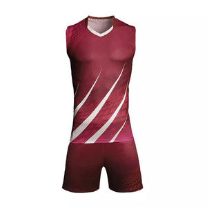 Conjunto de uniformes de voleibol con diseño de logotipo personalizado, ropa deportiva y camisetas - Product Image 3