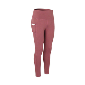 Women Leggings Buttery Soft Workout Leggings Booty <b>Tights</b> Brushed Seam Yoga Pants with Side Pockets customized size - Product Image 1