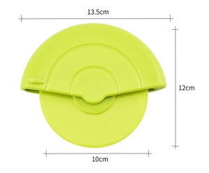 PP Plastic Sustainable Easy-Carry <b>Pastry</b> Pizza <b>Cutter</b> Kitchen Accessory Tool China Model EMI-22PA - Product Image 2