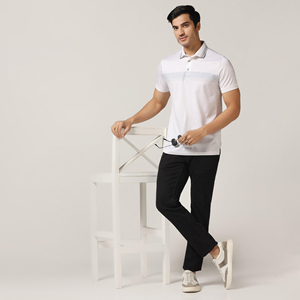 Golf d'entraînement de performance décontracté pour hommes de marque pour Polo respirant vêtements actifs pour garçons vêtements de sport anti-rides - Product Image 5