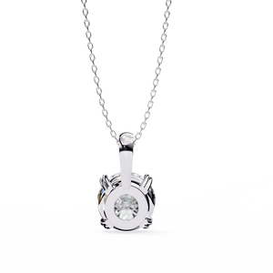Magnifique pendentif en or 18 carats avec un diamant de laboratoire fabuleux, pendentifs et breloques de diamants de qualité supérieure - Product Image 1