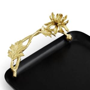 Elegante Bandeja de Servicio de Metal Hecha a Mano, Apta para Lavavajillas, Ecológica, para Decoración Tradicional/Moderna, Presentaciones Elegantes y Festivas - Product Image 6