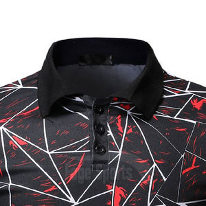 เสื้อผู้ชายแบบสั่งทำพิเศษ พิมพ์ลายแบบ 3 มิติเต็มตัว ผ้าถักเนื้อแน่น แห้งเร็ว พิมพ์ลายแบบซับลิเมชั่น ผลิตในปากีสถาน ขายดีที่สุด - Product Image 4