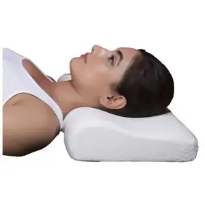 High quality Ergonomic Orthopedic Contour slow rebound memory foam Cervical pillow for neck support/Cervical spondylosis