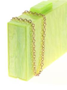 Luxury Evening Handbag for Wedding Ceremonies, Bridal <b>Showers</b>, and Elegant Events Premium Handcrafted Resin Clutch Bag - Product Image 6