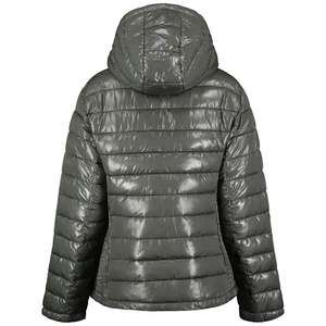 Wholesale Oem Custom Puffer Jacket Ladies White Duck Down Jacket Bubble \Collar Long <b>Padding</b> <b>Women</b> Quilted <b>Coat</b> Jackets - Product Image 3