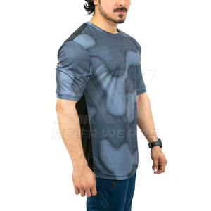 Camiseta de gimnasio juvenil con función de secado rápido de peso ligero Diseño de logotipo personalizable Tela de punto de la mejor calidad para Fitness - Product Image 4