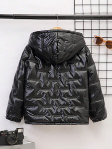 Chaqueta acolchada ligera de alta calidad para hombre, diseño de burbuja con capucha y cuello levantado personalizado, nuevo uso al aire libre, venta al por mayor de fábrica - Product Image 2