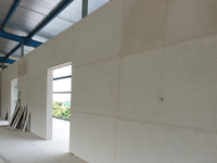 8-10mm Fiber Cemboard Fiber Cement Board pour Partition Party Wall Bulkhead Prix pas cher pour Tropical Subtropical Region Country