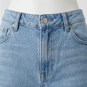 Baggy Style <b>Women's</b> Denim Cotton Custom Sizing <b>Elastic</b> <b>Waist</b> Mid <b>Waist</b> Type Winter Wear Customized Color Breathable Trousers - Product Image 4