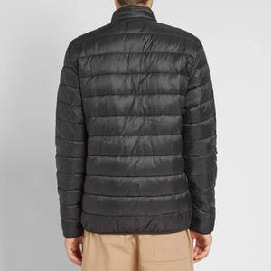 Alta calidad mejor moda amigable pulóver estilo callejero Sudadera con capucha brillante Negro teñido chaqueta liso pulóver hombres chaqueta acolchada personalizada - Product Image 2