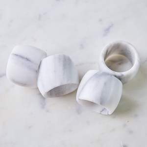 Nuevo Anillo de Servilleta de Mármol para Decoración de Mesa de Comedor, que Mejora la Presentación de la Mesa con Acabado de Piedra Natural y Estilo de Lujo - Product Image 2