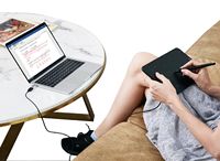 Deco Mini7W pour tablette graphique sans fil avec 8192 niveaux de pression et résolution 5080LPI