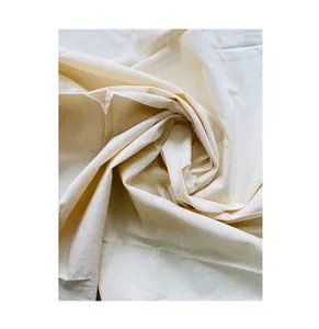 Pasokan jumlah besar kualitas tinggi tekstil bahan baku kain seprai katun murni untuk penutup bantal dan tas Tote dari India