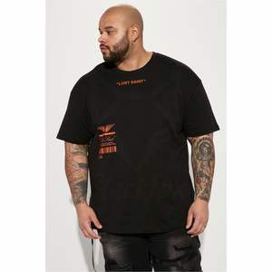 T-shirts streetwear pour hommes les plus vendus, haute qualité, 100% coton biologique, séchage rapide, imprimé long, livraison rapide - Product Image 6