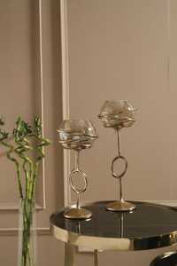 New Design Metal Table Top Candle Holder Stand Home <b>Decorative</b> <b>Gold</b>-Coated Candelabra for Lighting Use - Product Image 6