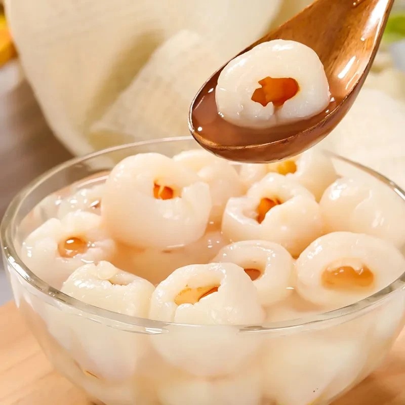 Высококачественные сладкие фрукты Личи по самой низкой цене, вкусные консервированные личи из Вьетнама