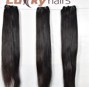 Extensiones de cabello humano indio alineado con cutícula virgen cruda Paquetes rectos de cabello humano vietnamita sin procesar natural - Product Image 4