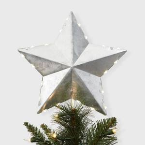 Adornos navideños colgantes en forma de estrella de hierro personalizados modernos al por mayor para decoraciones en/al aire libre - Product Image 3