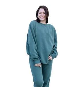 OEM personnalisé pull surdimensionné femmes sweat-shirt lettres de sororité grecque pull personnalisé chapitre chenille patchs sweat-shirt - Product Image 3