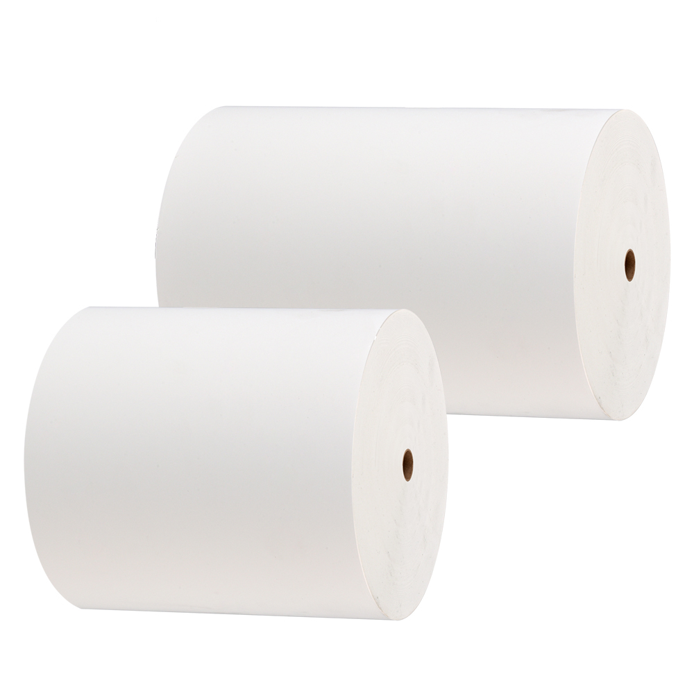 Matte White PP Self-Adhesive Roll Film for UV Inkjet Printing High-Tack Acrylic Adhesive for Grocery Retail Labels