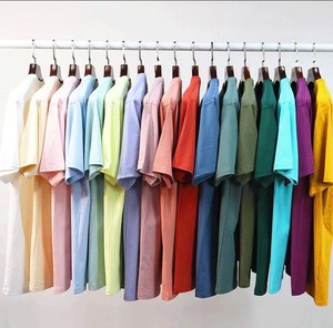 เสื้อยืดแนวสตรีทฮิปฮอปสีขาวสีดำเสื้อยืดกราฟิกแบบกำหนดเองเสื้อยืดทรงหลวมขนาดพลัสไซส์สำหรับผู้ชายเสื้อยืดโอเวอร์ไซส์ - Product Image 2