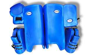 Kit de portero de hockey sobre césped Guantes de hockey estándar de rebote con protector de pierna y protector abdominal Kicker - Product Image 2