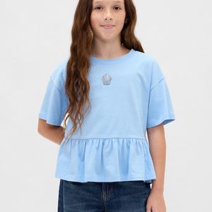 Blusas Elegantes Lisas al por Mayor para Niñas, con Logotipo Personalizado, Manga Abullonada, Ropa de Fiesta Infantil, Moda de Verano, Ropa de Boutique - Product Image 6