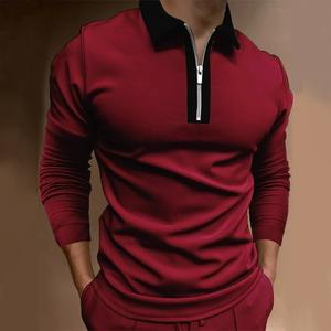 Camisas de golf de algodón al por mayor, camisas lisas de poliéster en blanco, camisa de golf con impresión de logotipo bordado personalizado para hombres - Product Image 1